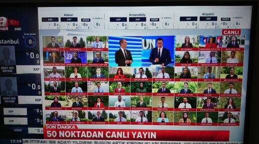 تغطية واسعة للانتخابات في إسطنبول