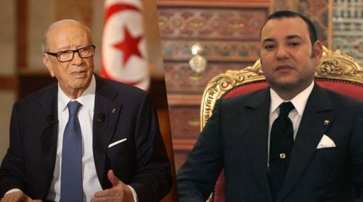في رسالة إلى القايد السبسي.. محمد السادس يدين بشدٌة الإعتداءات الإرهابية التي استهدفت تونس