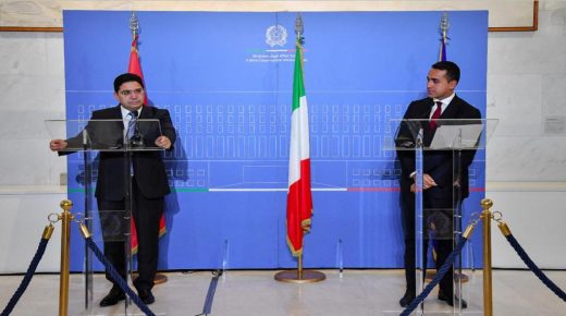 السيد بوريطة يجري بروما مباحثات مع وزير الخارجية الإيطالي