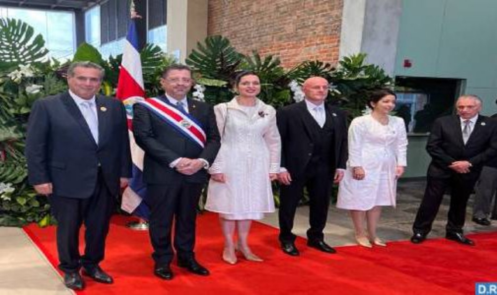السيد أخنوش يمثل جلالة الملك في حفل تنصيب رئيس كوستاريكا الجديد