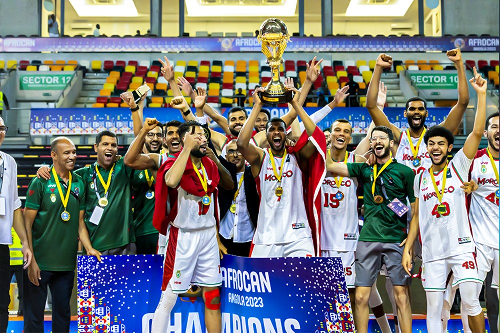 المنتخب المغربي لكرة السلة يتوج بطلا لـ”الأفروكان 2023″